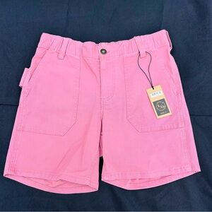 Lincoln Outfitters Women’s‎ Workwear Shorts/Mid Rise/6” Inseam/Sz Small 4-6/pink